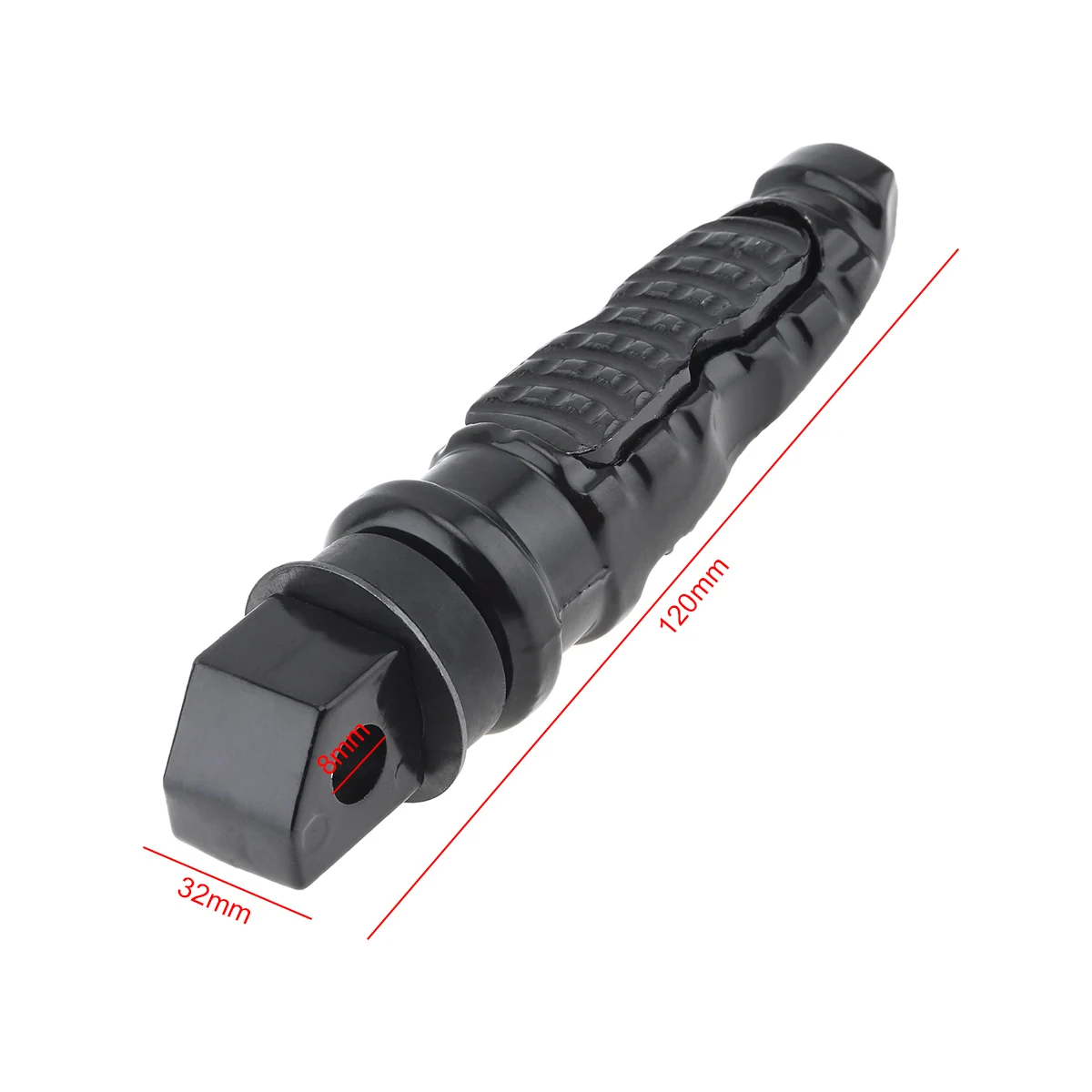 Аксессуары для мотоциклов 2 шт./лот черный металлический корпус педаль мотоцикла