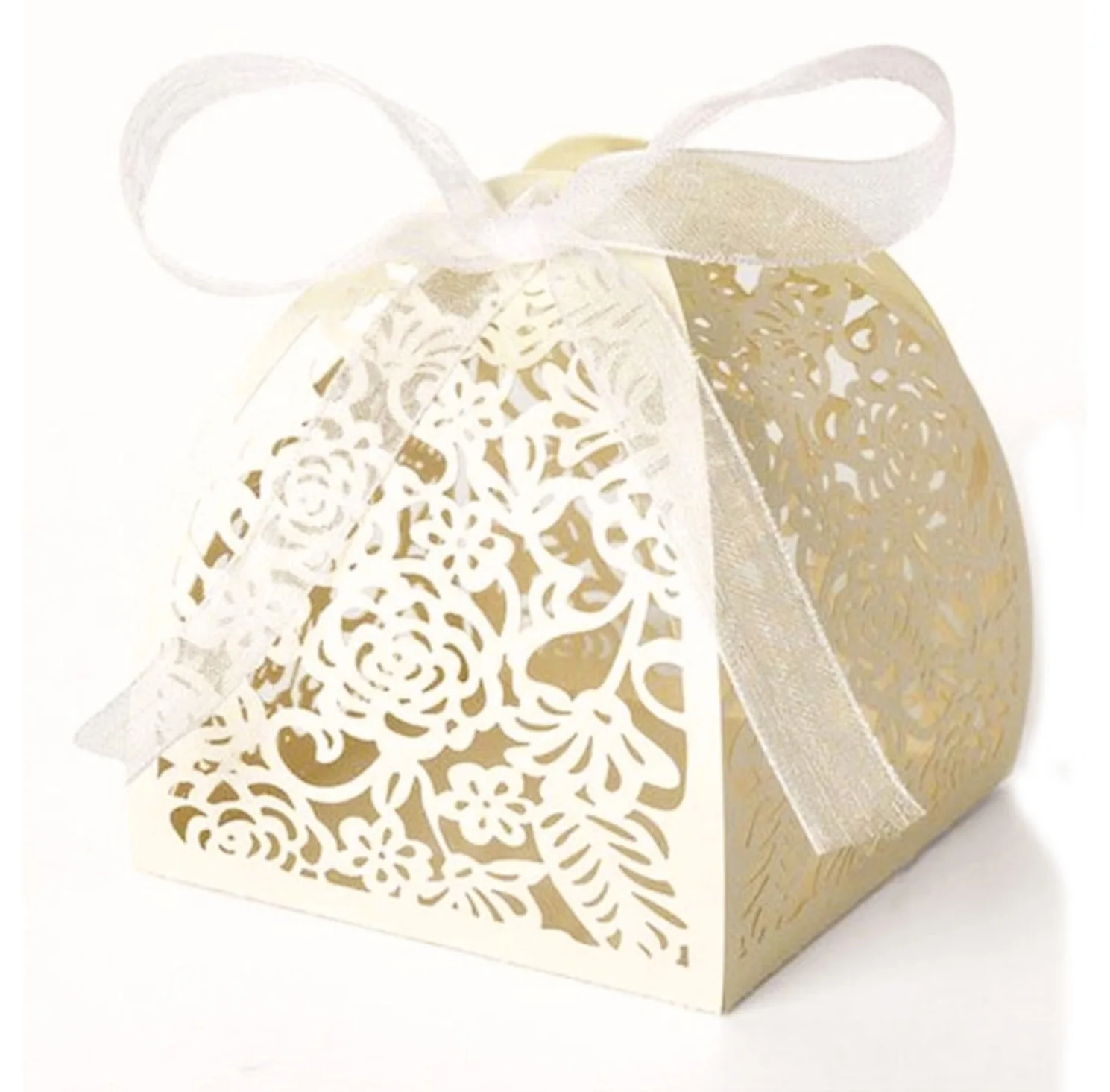 Лазерная резка розы конфеты коробки для подарков подарочные свадебный душ на