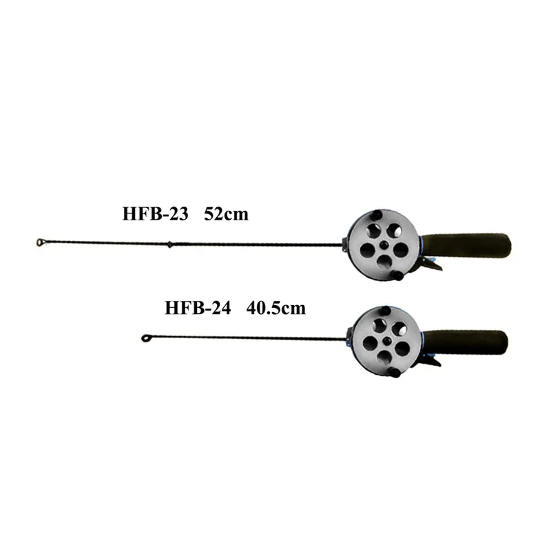 Зимняя легкая пластиковая мини-удочка для подледной рыбалки с катушкой