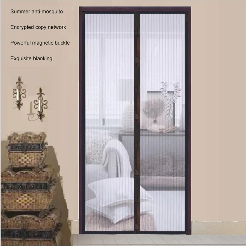 Сетчатые шторы от комаров кухонные занавески с москитной сеткой 7 размеров на