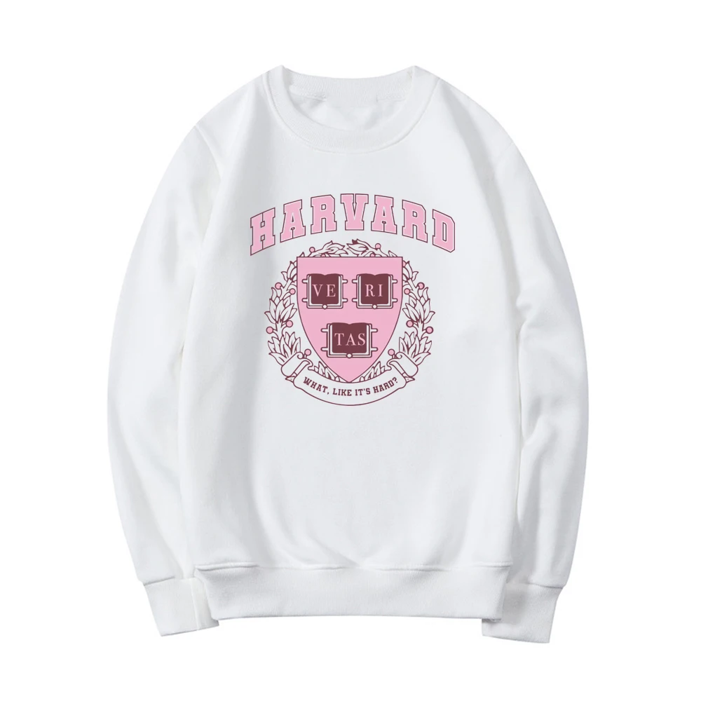 Гарвардская легально светлая толстовка как это твердая Толстовка Elle Вудса