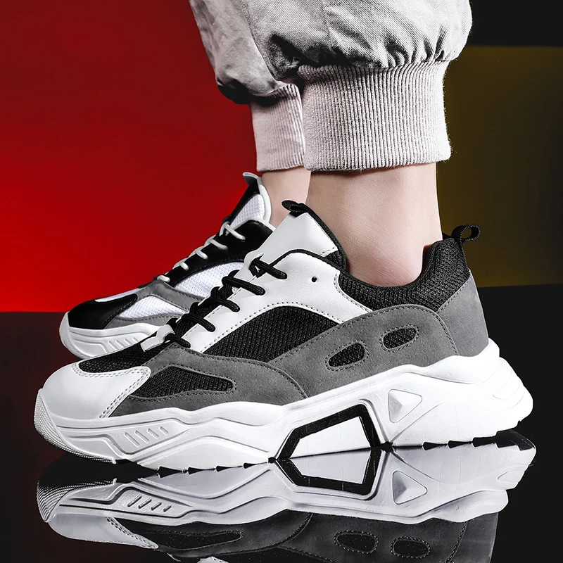 

2020 Men Fashion Shoes Male Casual Shoes Designer Sneakers Men Breathable Luxury Brand Spring/Autumn Chaussures Homme Dropping