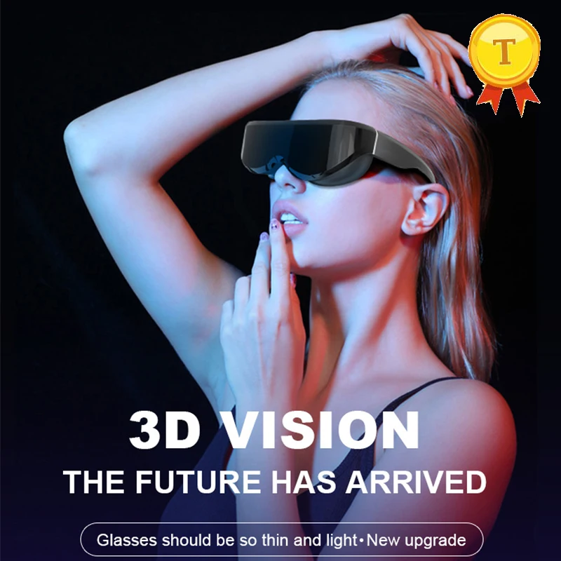 

Новинка, большой экран, 3D-игры, фильмы, умные видео очки, 3d виртуальные видео очки, умные очки, часы для частного кинотеатра