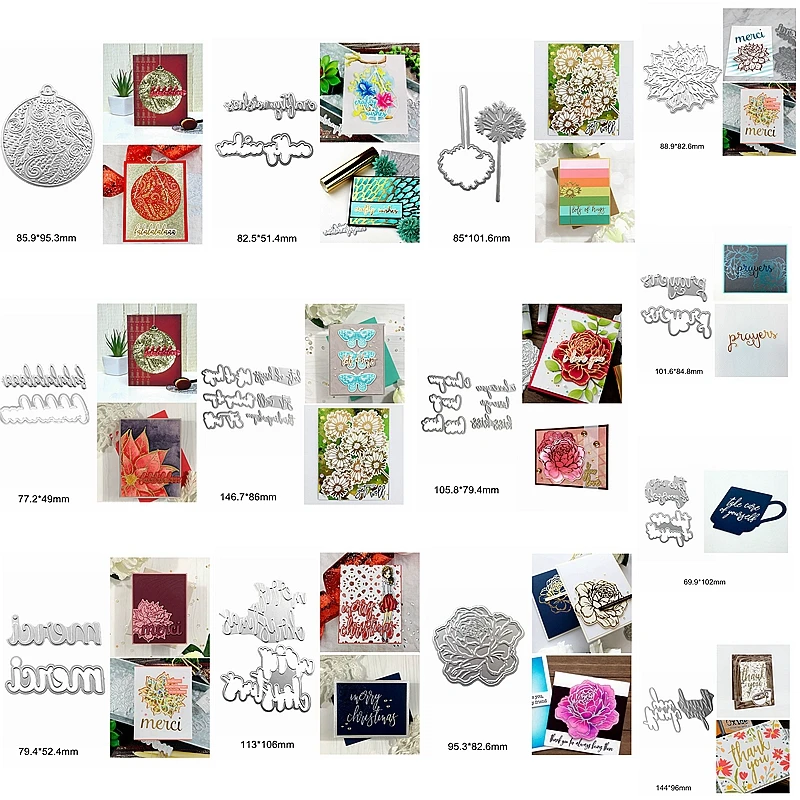 Металлические пресс формы комбинированные Горячие тарелки из фольги цветок