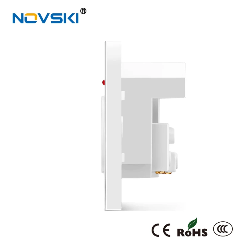 Штепсельная розетка с разъемом USB 5 В 2 1 А 110-250 в перем. Тока 86*86 NOVSKI бесплатная