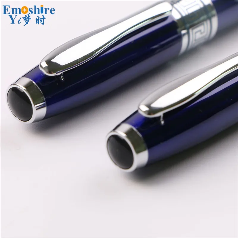 Пользовательский логотип металлическая шариковая гелевая ручка канцелярские