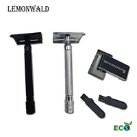 razors handle classic safety shaving razor with small brush manual shaver razor beard tools shaver for men shaving hair removal