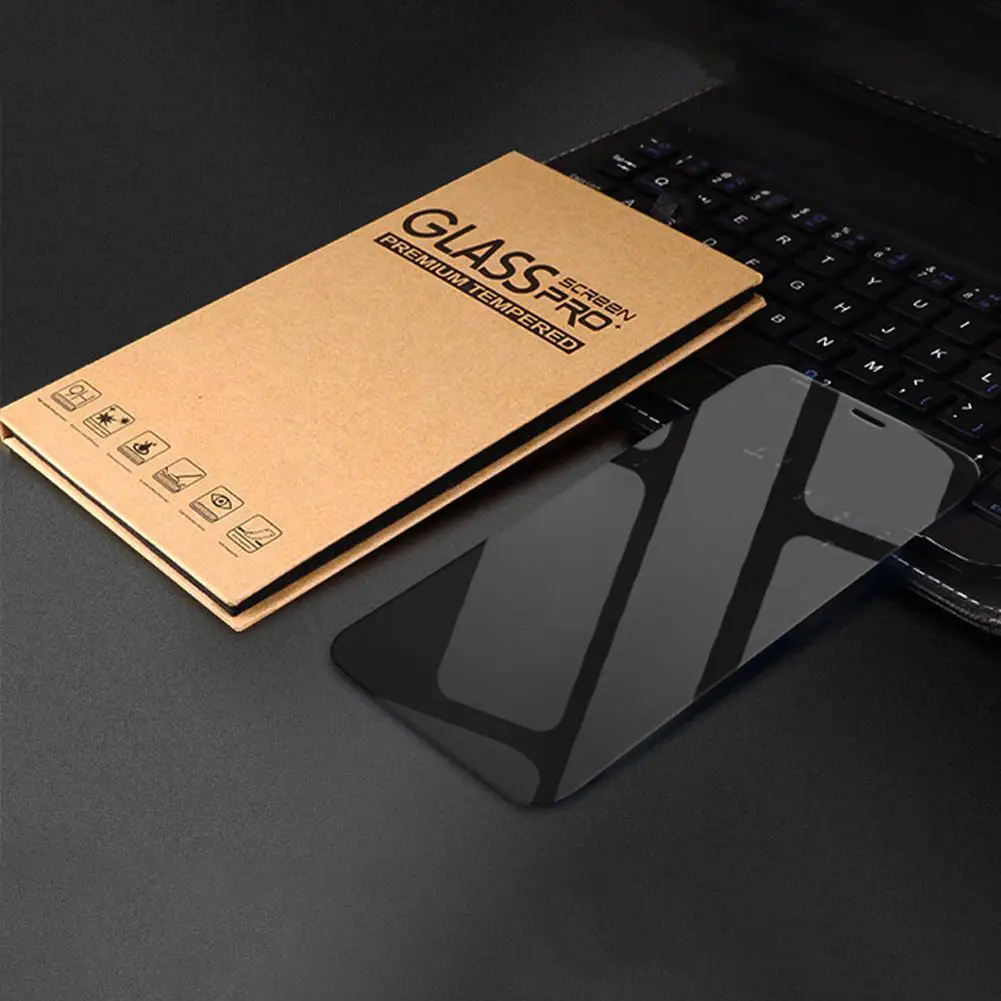 Закаленное стекло для IPhone 11 Pro Max 9H полноэкранная прозрачная безбортовая защитная