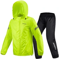 motorcycle racing suit raincoat rain pants split men and women slim reflective raincoat riding safety raincoat 2021 new