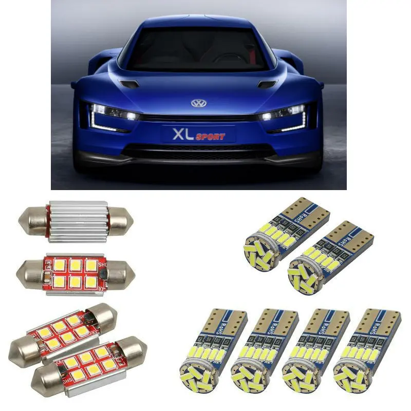 Сверхъяркий внутренний светодиодный автомобильный светильник для Volkswagen XL1 coupe