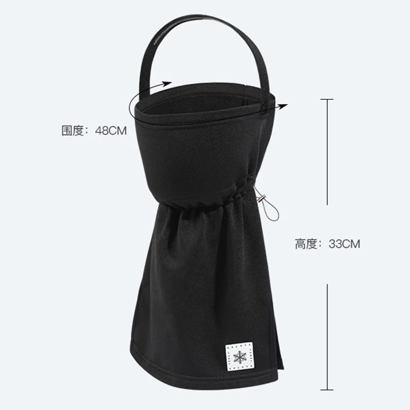 Циклический лицевой покров бандана зимняя термофлисовая трубчатая шарф-антискользящий повязка на голову гейтер шеи теплее велосипедных беговых походных шарфов.