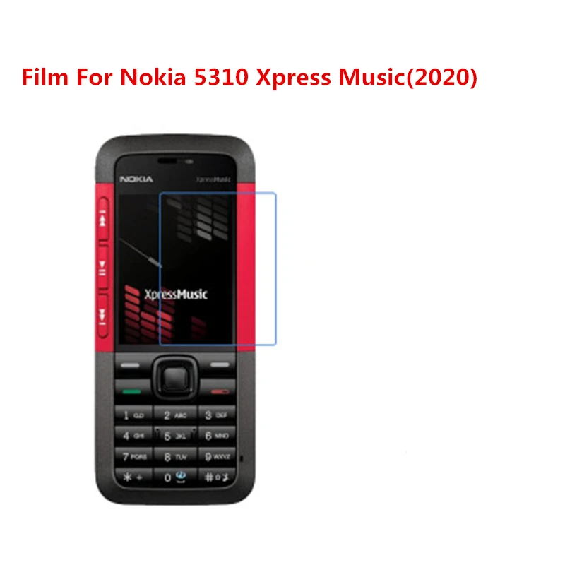 

1/2/5/10 Pcs Ultra Thin Clear HD LCD Screen Protector Film With Cleaning Cloth Film For Nokia 5310 Xpress Music(2020).