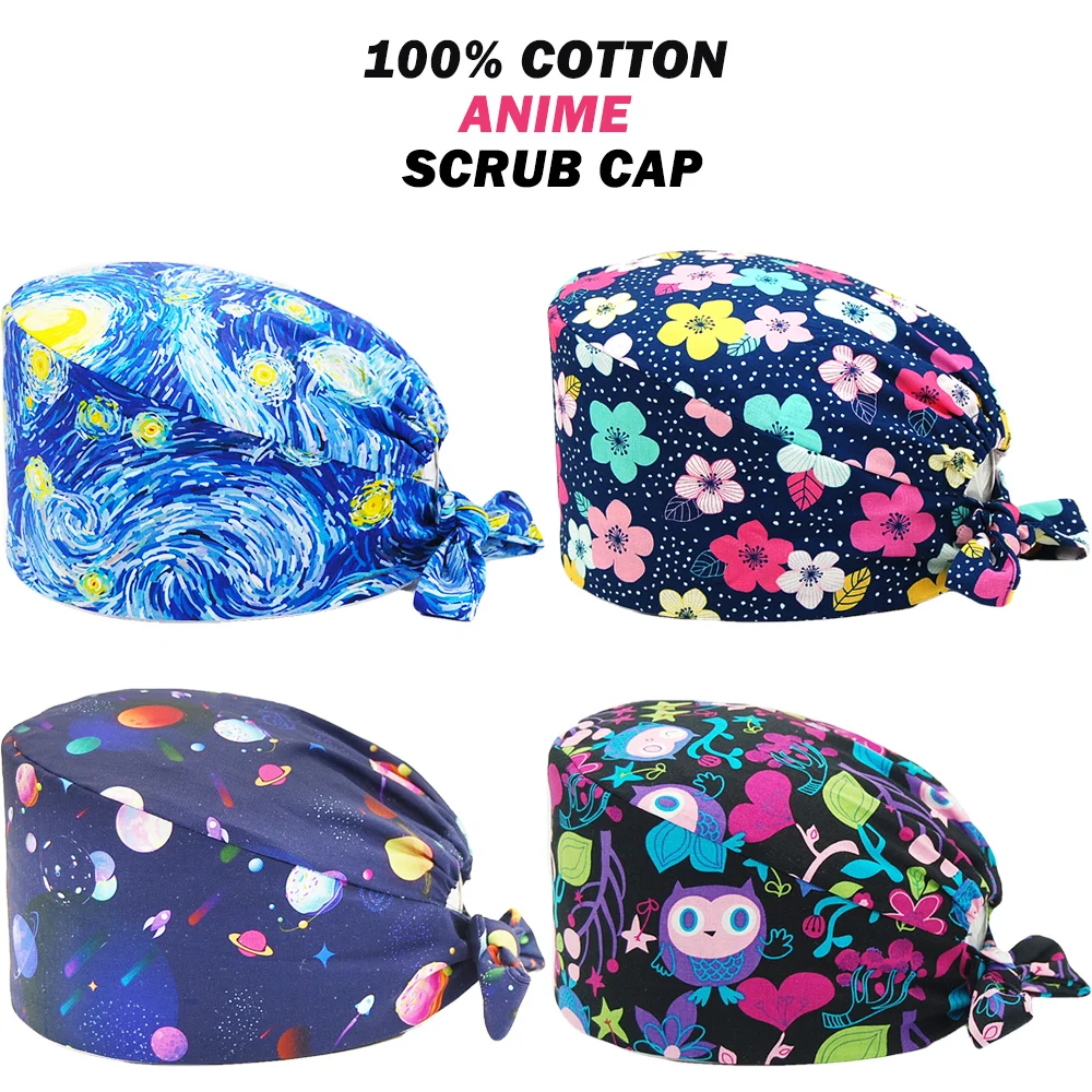 2020 унисекс хлопковая кепка для салонов стоматологов gorros quirurgicos домашних животных