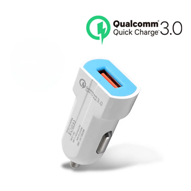 Летнее быстрое зарядное устройство 3 0 mini usb Автомобильное адаптер для Xiaomi redmi Samsung