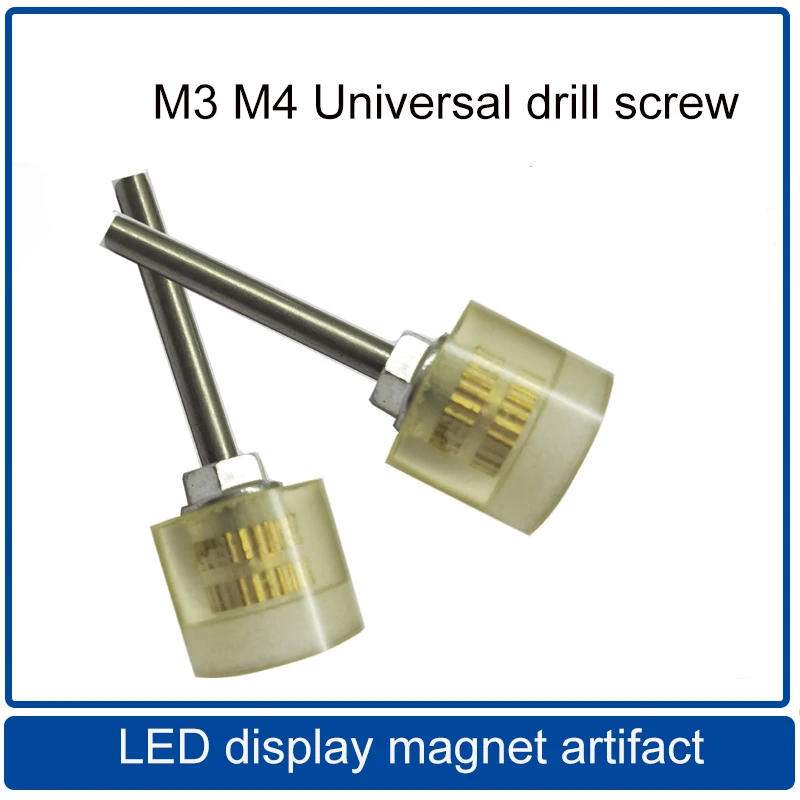 3pcs/Lot LED Display Disassembly and Assembly Magnet Screw Artifact M3M4 Magnet Universal Drill Tool