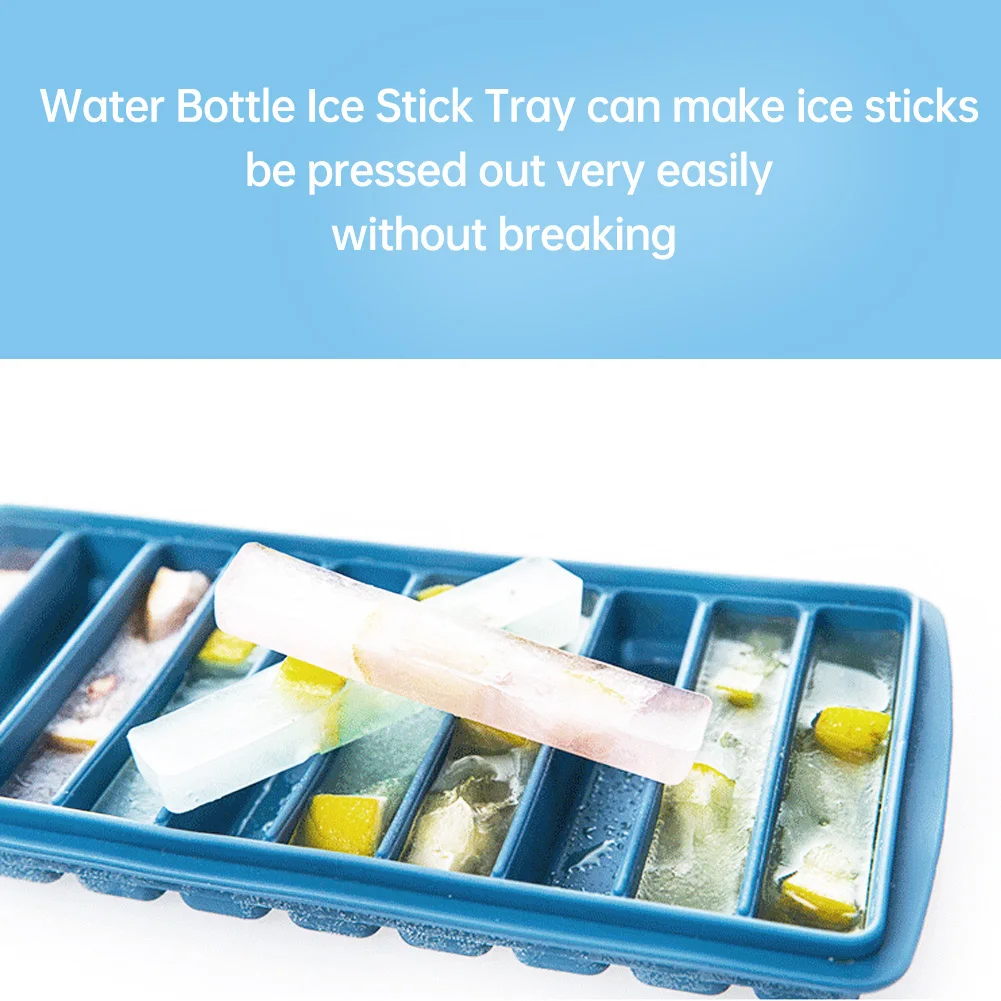 

Ice Cube Tray Mold Creative Silicone Finger 10 Grid Chocolate Mold Ice Stick Tray Water Bottle Ice Cream Pudding Mold With Lid