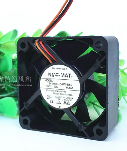 Для модели 2410RL-04W-B59 C04 DC 12V 0.20A 60x60x25 мм вентилятор охлаждения сервера | Электроника