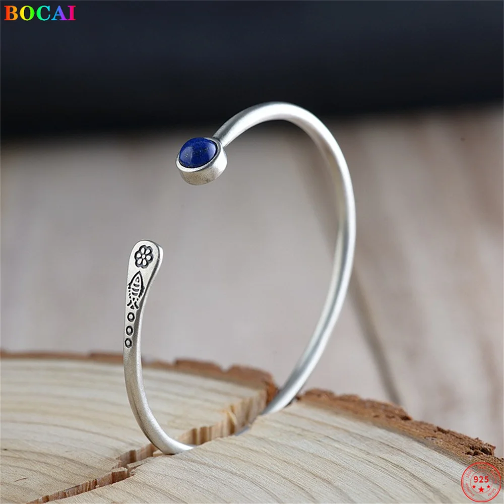 

Женский браслет из серебра 925 пробы, с натуральным камнем