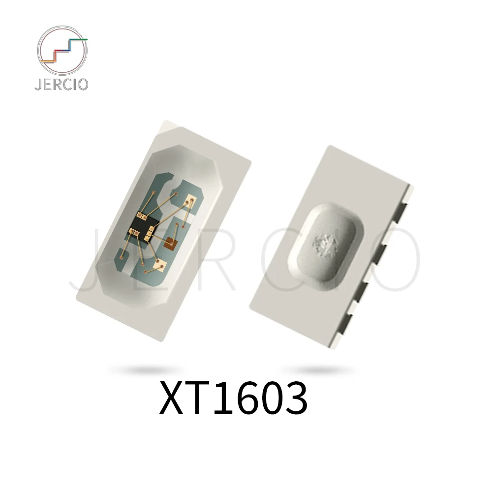Jercio 50~ 1500 шт XT1603-N(аналогичный WS2812b или SK6812) 4020 RGB DC 5V боковой светильник индивидуально адресуемый SMD СВЕТОДИОДНЫЙ