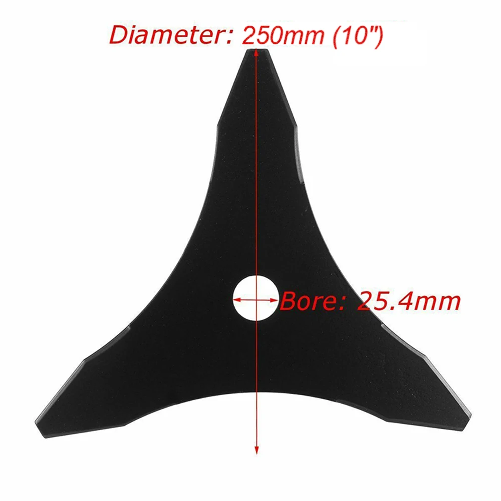 

3 Tooth Brush Cutter Brushcutter Trimmer Blade Trimmer Strimmer Lawn Mower 3 T