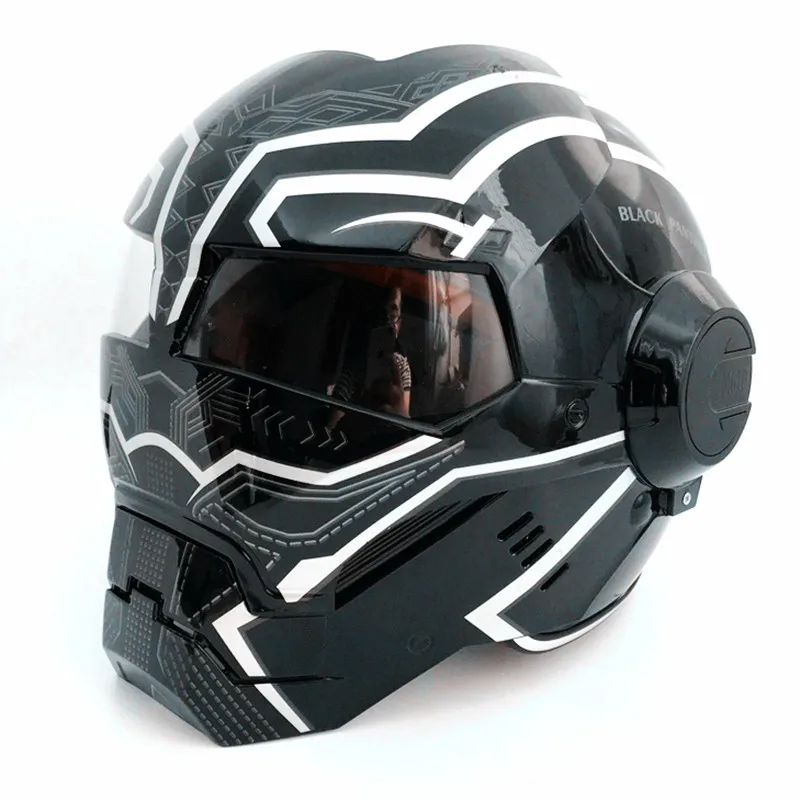

Masei War Machine Gray Mens womens IRONMAN Iron Man helmet motorcycle helmet half helmet open face helmet ABS casque motocross