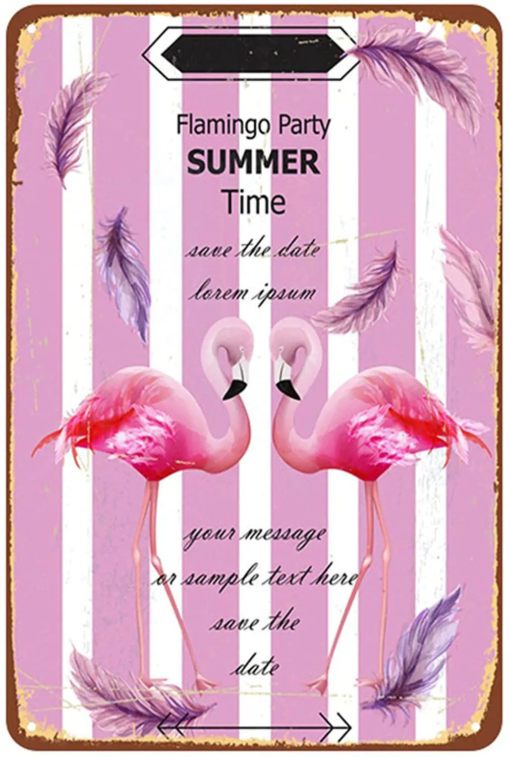 

Жестяная металлическая пластина в виде птицы, винтажный металлический настенный плакат, железные картины, знаки для украшения дома, спальн...