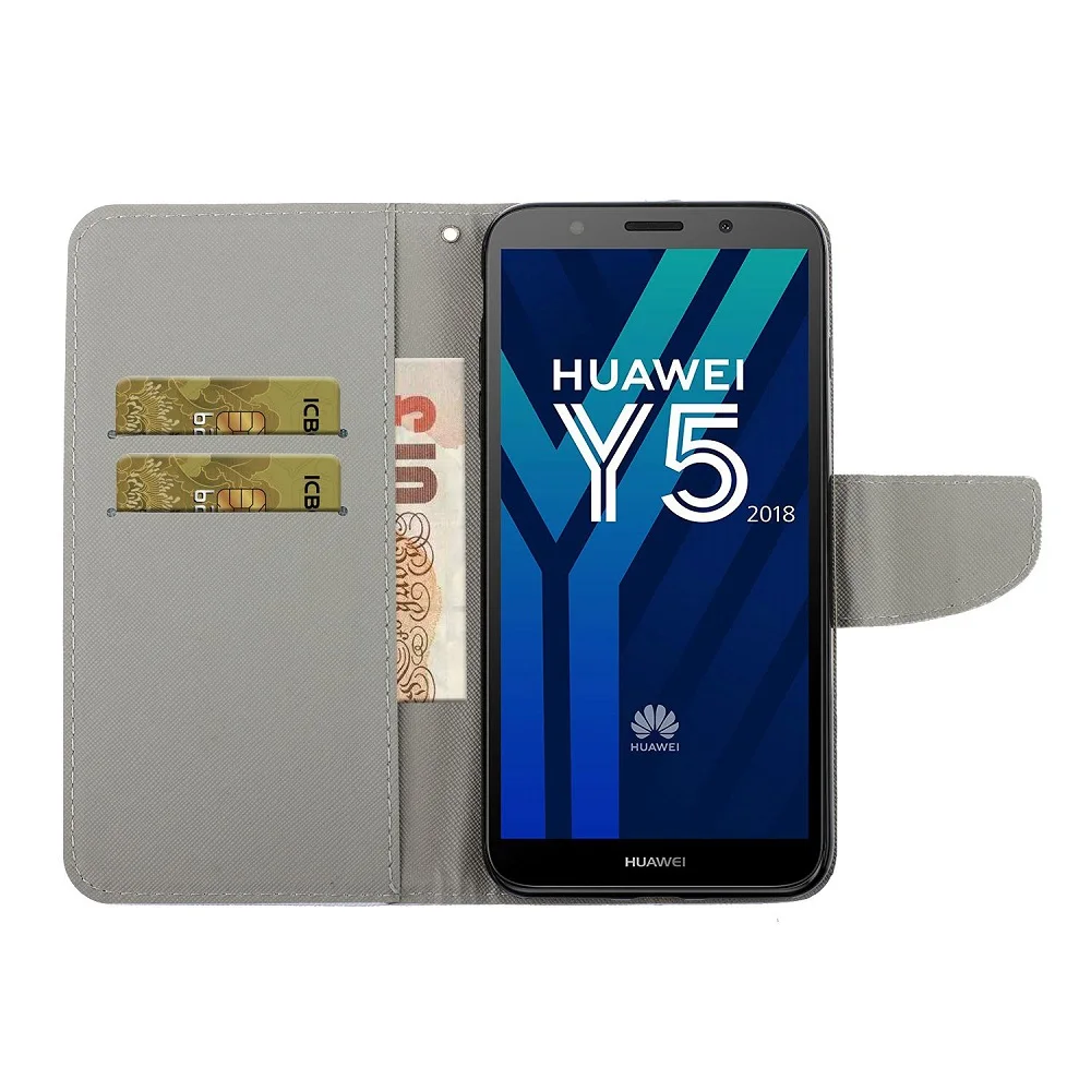 Y9 Prime 2019 чехол для телефона Huawei P Smart Z 2020 с мультяшным животным цветком Магнитный