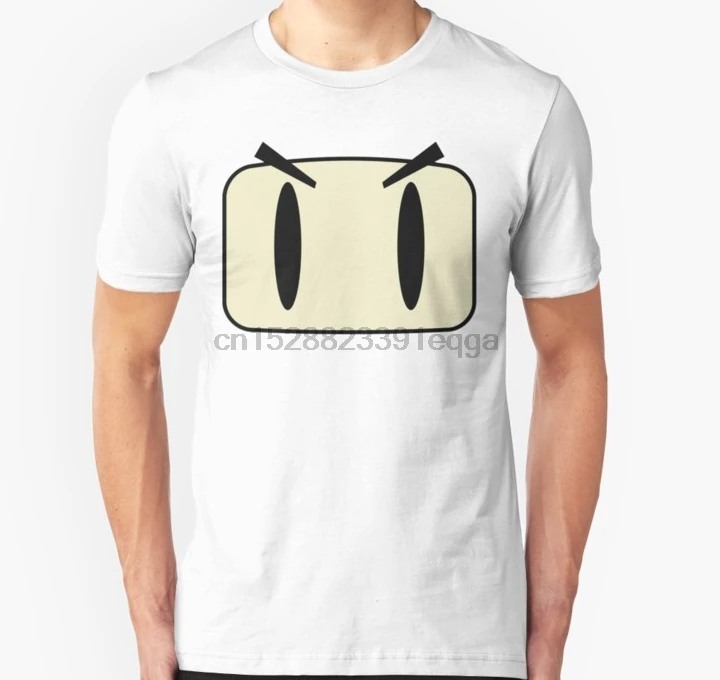 Мужская футболка с коротким рукавом Bomberman унисекс женская футболка|Мужские