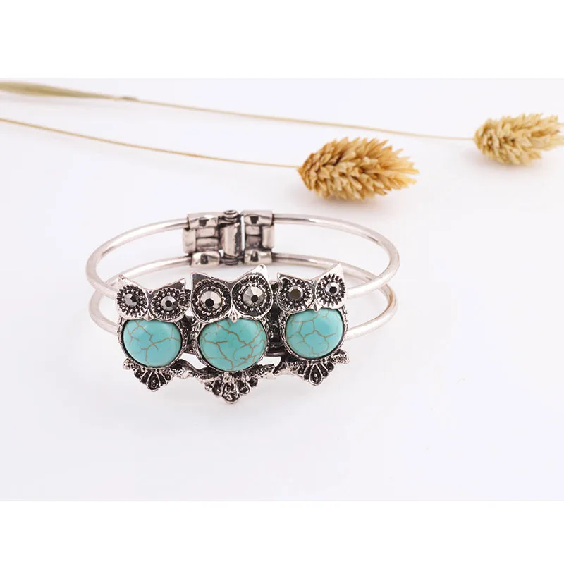 2018 женский браслет в богемном стиле Ретро стиль с милым покрытием совы модный