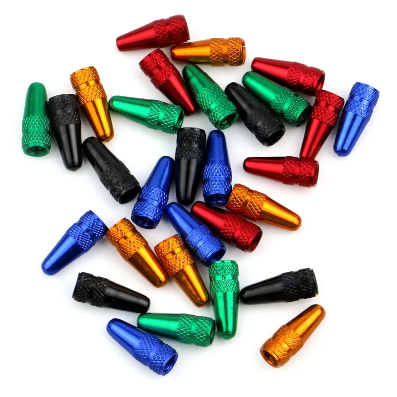 Колпачки для клапанов велосипеда алюминиевые колпачки высокого давления 4 шт.