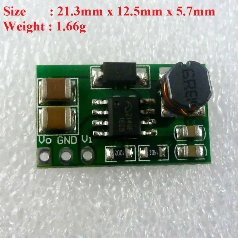 

DD0606SB_4V5 1.5V 3V 3.7V to 4.5V DC DC Converter Step up Boost Board for 18650 battery stepper motor
