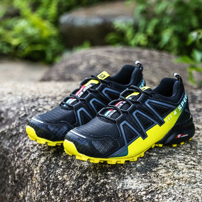 

New Popular Hiking Shoes Men Outdoor Trekking Shoes Man Tourism Camping Sports Non-slip Sneakers