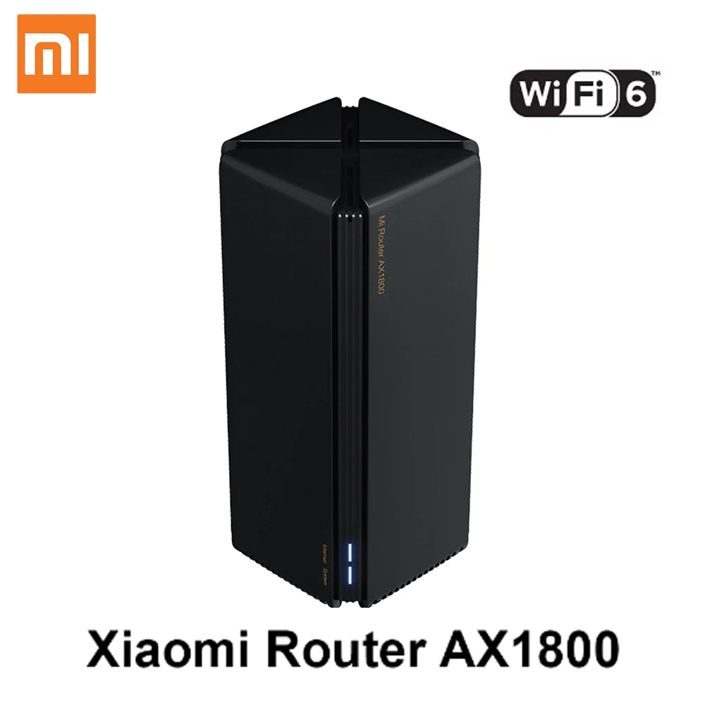 Новый роутер Xiaomi AX1800 Qualcomm пять ядер Wifi6 2 4 ГГц 5 0 полный гигабитный телефон