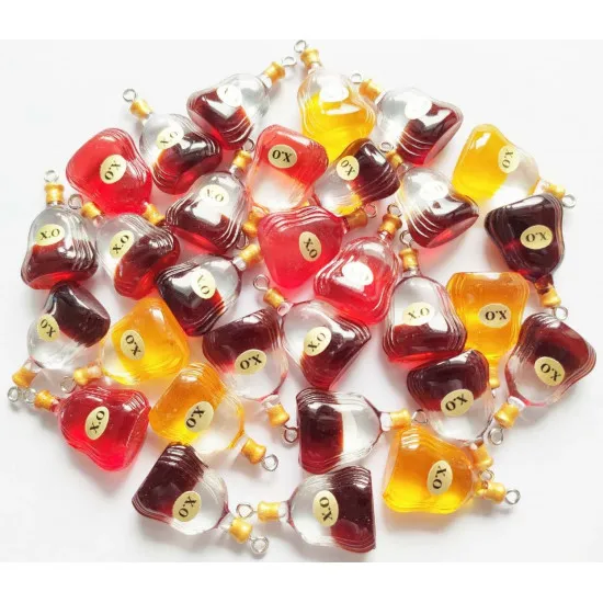

100PCS Mixed food wine charms picked at random R027