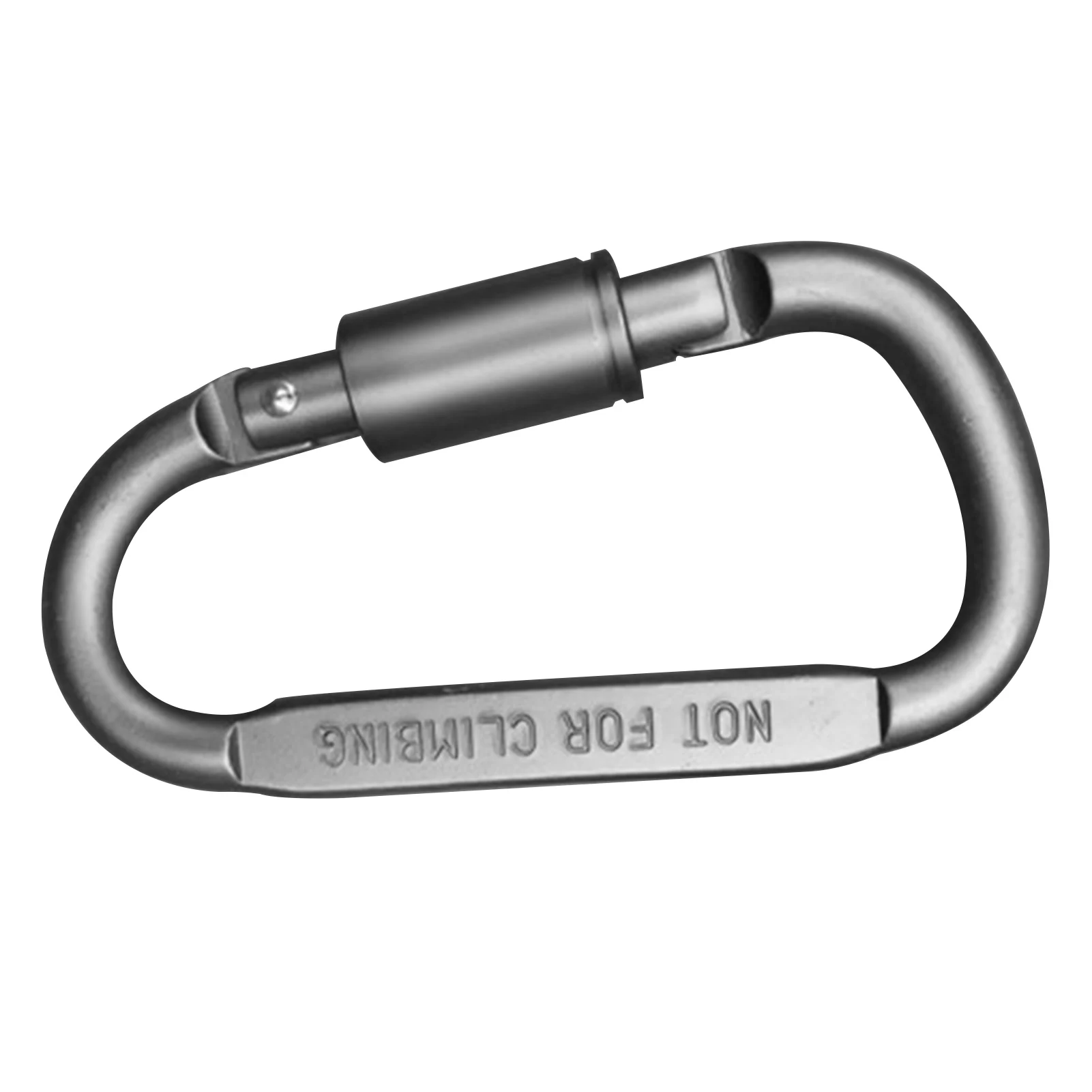 

5Pcs Outdoor Buckle D-Shaped Carabiners Hooks Keyring Clips Camping Hook Sports Climbing Kits Survive Screw Lock