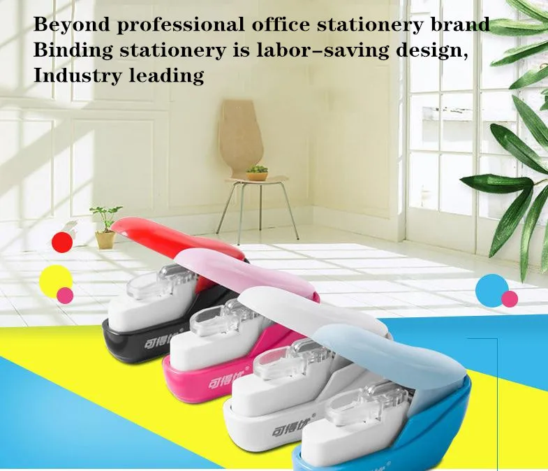 Без гвоздей без скоб машина для скрепления Мини Милая книга степлер степлера