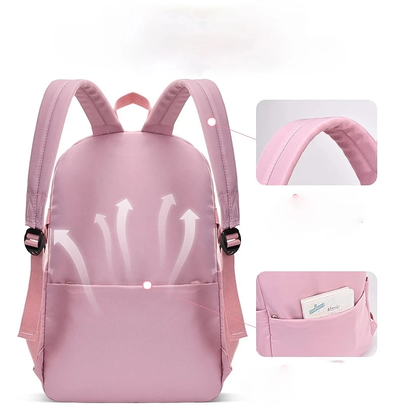 Orthopedic Backpack School Bag for Teen Girl Nylon Backpack Children School Bookbag Girl's School Bags Rugtas;sac ecole fille