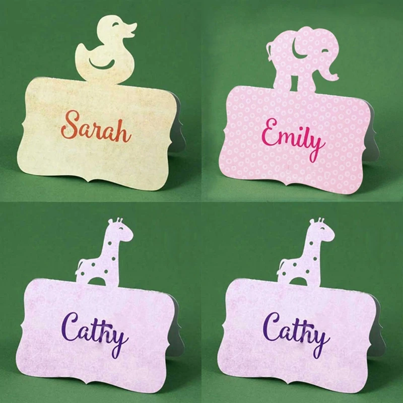 Вырезанные штампы в виде утки рукоделие украшение для тиснения бумажной карты |