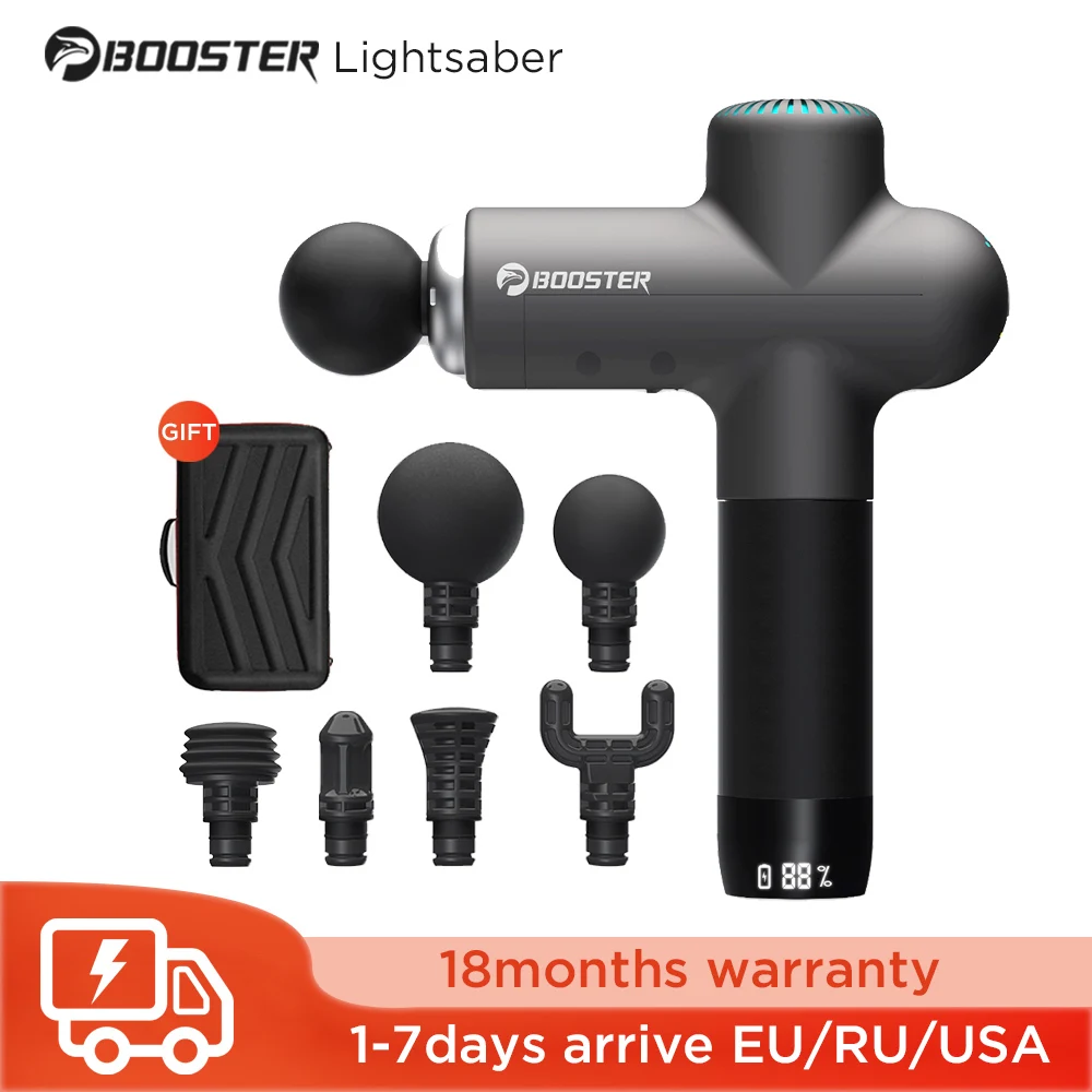 Массажный пистолет для мышц электрический аппарат массажа шеи и тела релаксация