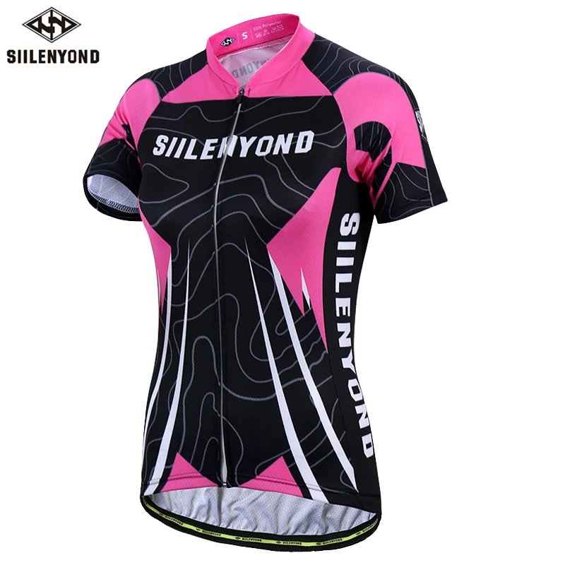 Cycling Jersey Siilenyond Pro, Женский комплект Джерси для велоспорта, анти-УФ, одежда для горного велосипеда, летняя спортивная одежда, одежда для велоспорта, костюм для велоспорта, униформа для велоспорта - Цвет: Cycling Jersey