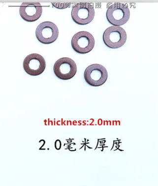 2mm Форсунка Форсунки медная прокладка, для Bossch 120 форсунки, уплотнение медной прокладки - Цвет: 2mm
