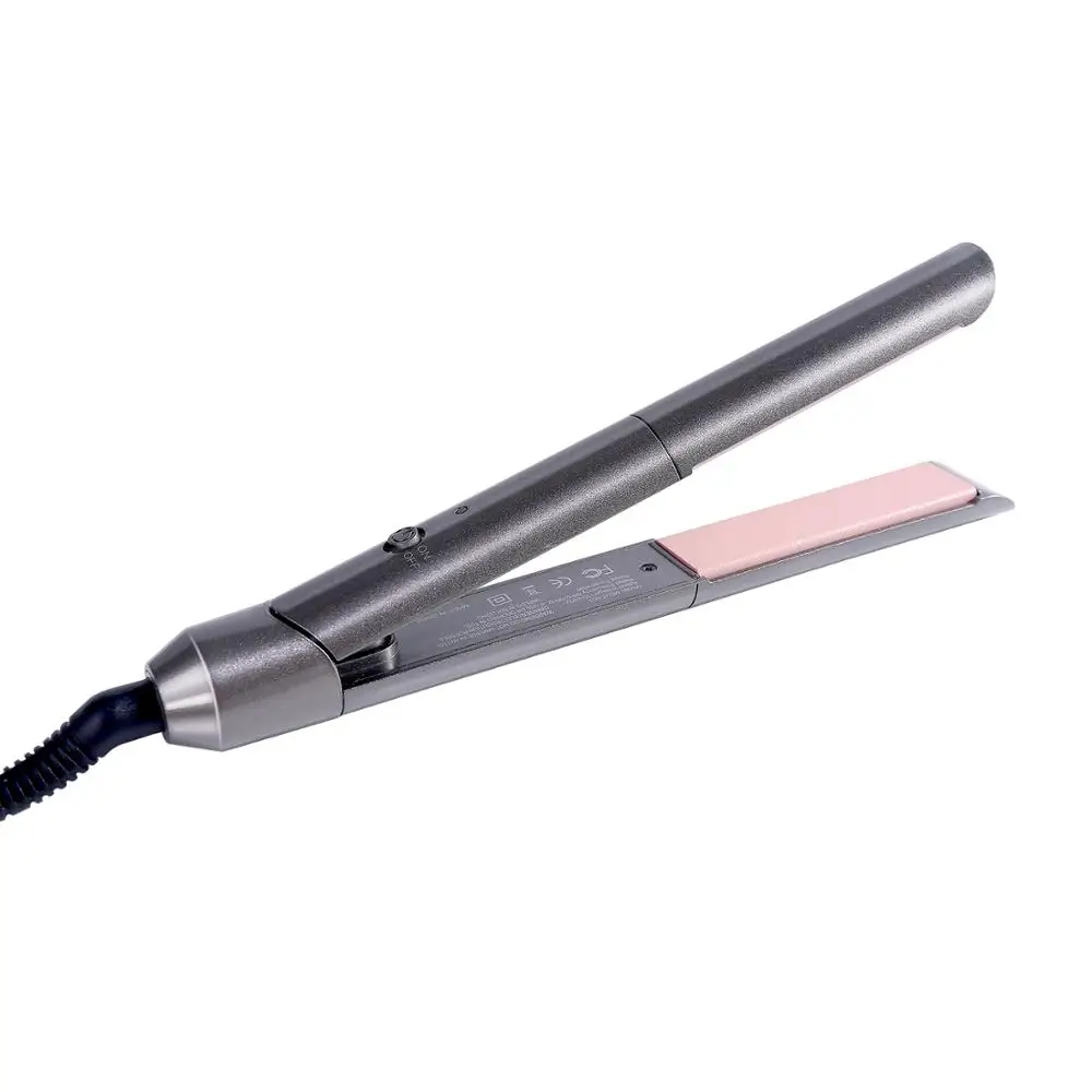 Pro Flat Iron Hair Straightener with Ceramic Plates &amp Adjustable Temp - Straightens Curls All Types Anti frizz 1 Inch | Красота и