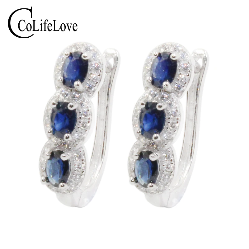 Серьги кольца из серебра 100% пробы с светильник пфиром 6 шт.|Серьги-кольца| |