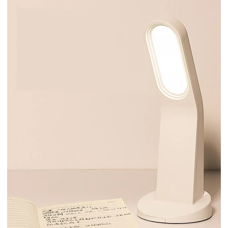 

NEW ABS Portable 45° Curved USB Magnetic LED Reading Night Light Lamp Save Space Touch Switch Dimmable ночники светильник