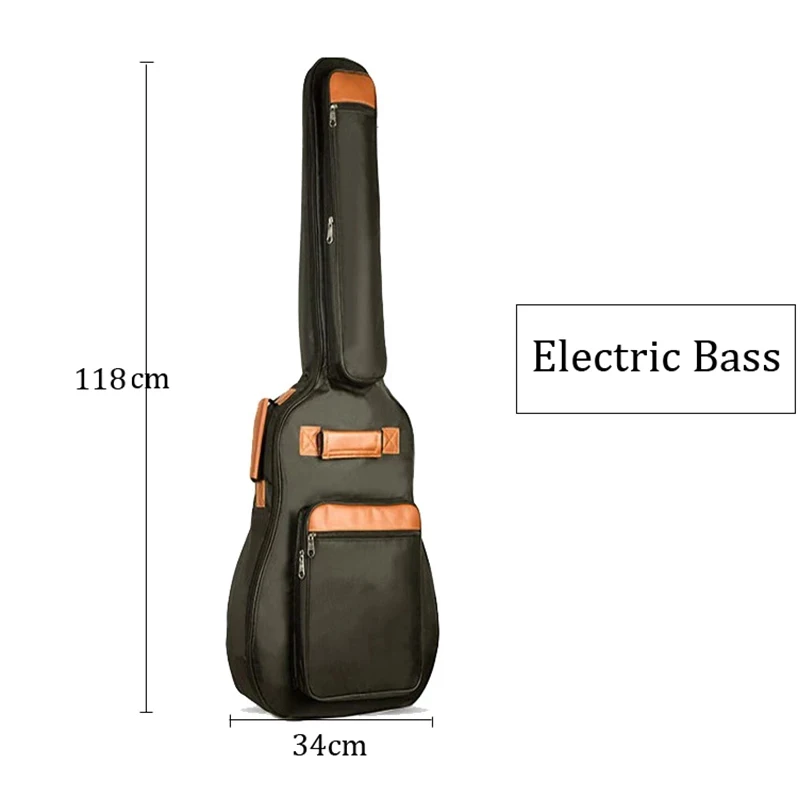 40/46 дюймов электронная гитара защита басов пылезащитный чехол сумка Мягкие