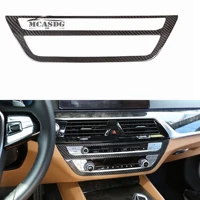 real dry hard carbon fiber door center dashboard cover fit for bmw 5 series g30 2018 20