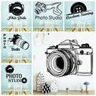 Креативная фотография, фотосъемка, настенная наклейка, виниловая современная модная фотостудия, украшение для дома, для влюбленных