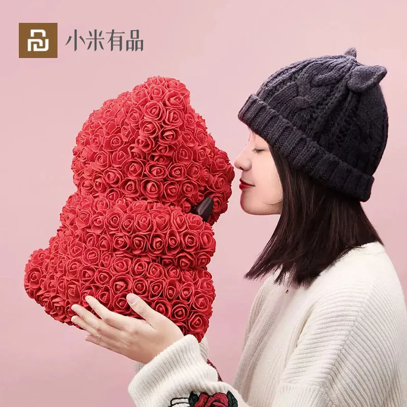 Xiaomi The One Hug Bear PE Роза цветок искусственные милые и игрушки для женщин кукла дети