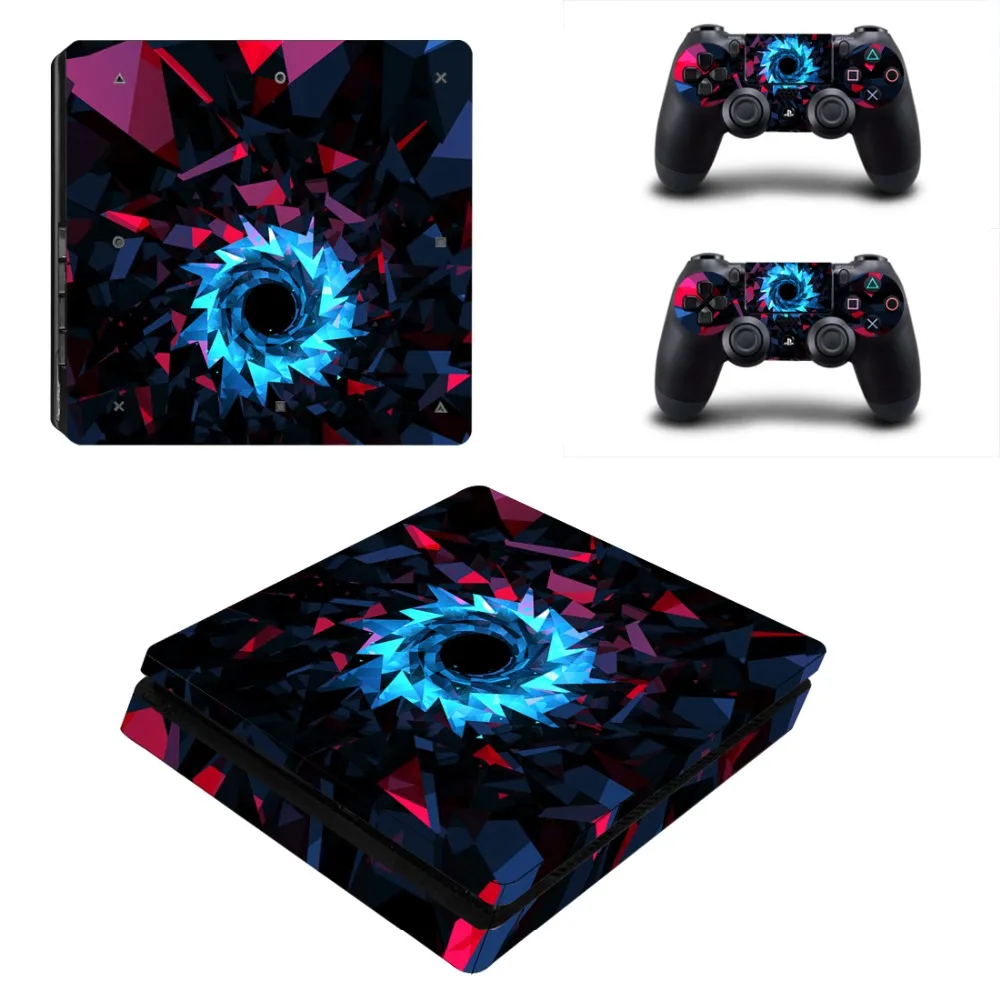 Всевидящее Око PS4 тонкая кожа Стикеры наклейка для Игровые приставки 4 консоли и 2