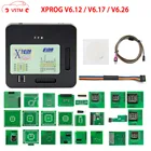 ПРОГРАММАТОР XPROG V6.26, V6.12, V6.17, Добавление Новой авторизации, X-PROG м, металлический бокс, XPROG-M, программатор ЭБУ X Prog M, Полные Адаптеры, бесплатная доставка